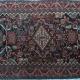 Antique Persian Bidjar Rug hand-spun wool natural dyes