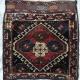 Antique Kurdish Persian Tribal vanity Bag 19th Century