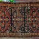 Antique Tribal Kazak Chelaberd Eaglestar or Sunburst Caucasus