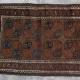 Antique Baluch Taimuri Mushwani Tribal Rug Afghaistan