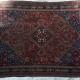 Antique Tribal Qashqa'i Persian Rug natural dyes hand-spun wool