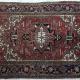 Antique Heriz Persian Carpet hand-spun wool 