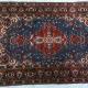 Isphahan Persian Rug old hand-spun wool