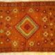 Antique Moroccan Ait Ouaouzguite tribal rug