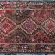 Antique Luri or possibly Afshar Persian tribal carpet