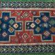 Antique Kazak Caucasian Rug