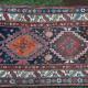 Caucasian Antique Kazak Tribal Rug