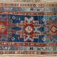 Antique Caucasian Armenian Kazak tribal rug