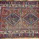 Antique Kamseh Confederacy Persian tribal rug