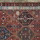 Antique Afshar Persian tribal rug