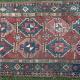 Antique Karabagh Kazak Caucasian rug