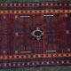 Old Baluch Afghan or Persian tribal rug