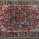 Antique Heriz Persian Carpet hand-spun wool