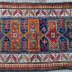 Antique Karabagh Caucasian long rug