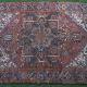 Antique Heriz Persian Carpet hand-spun wool