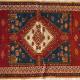 Old Antique Ait Ouaouzguite Moroccan Berber rug