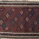 Old or antique Baluch Afghan prayer rug