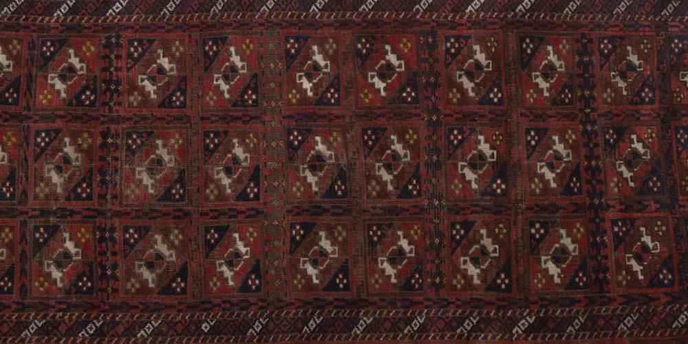 Antique Baluch Taimuri Mushwani Tribal Rug Afghaistan
