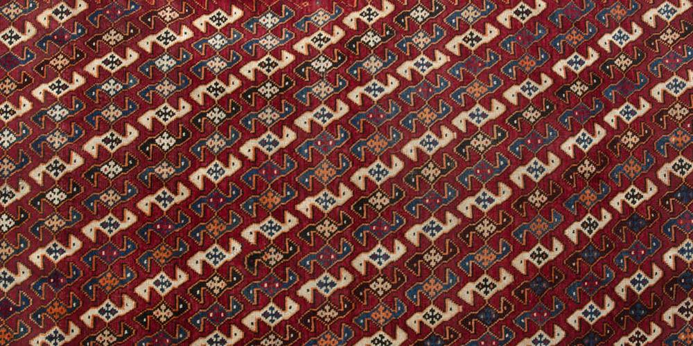 Lori or Luri Tribal Persian carpet hand-spun wool