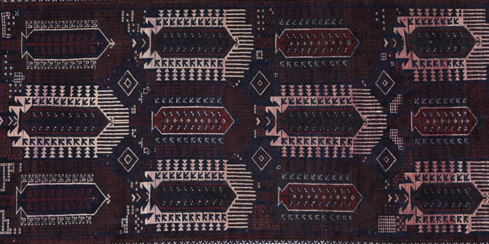 Antique Seistan Baluch Main Carpet Afghan