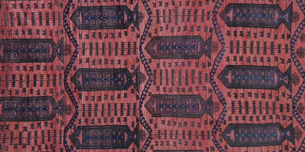 Antique Baluch Taimuri Mushwani Tribal Carpet Afghaistan