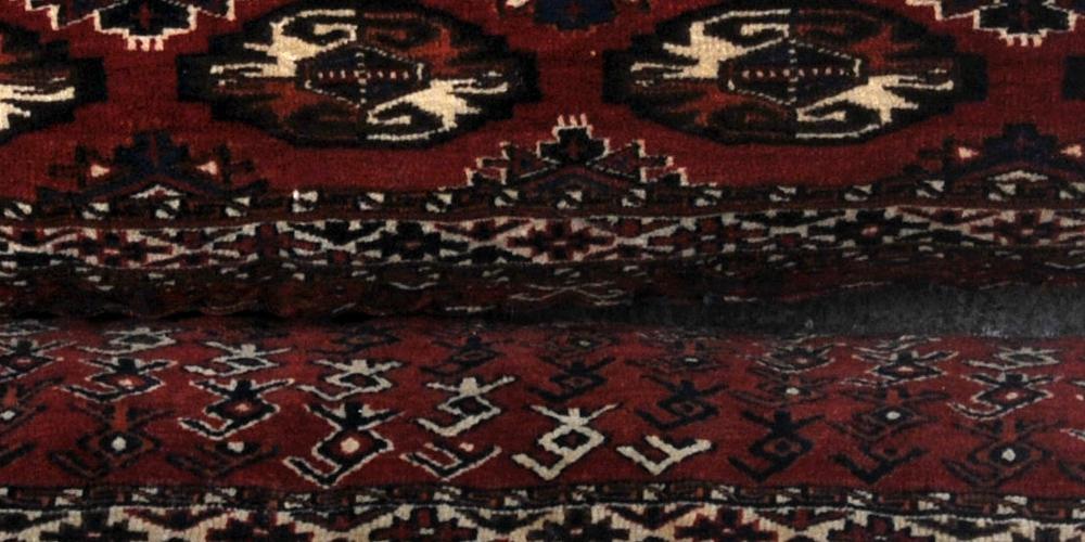 Yomut Persian Turkoman Jawals or Chuvals storage bags stuffed