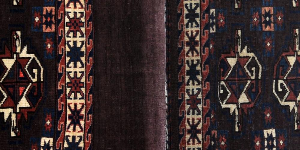 Antique Yomut Turkoman Tribal Central Asia Jawals or Chuvals