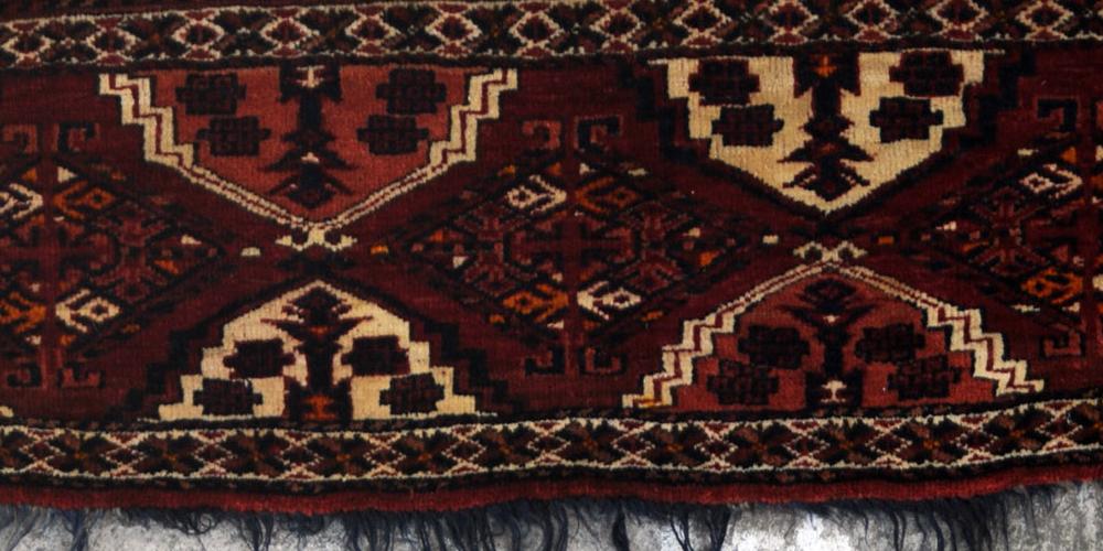 Antique Ersari Afghan Tribal Jollar or Torba