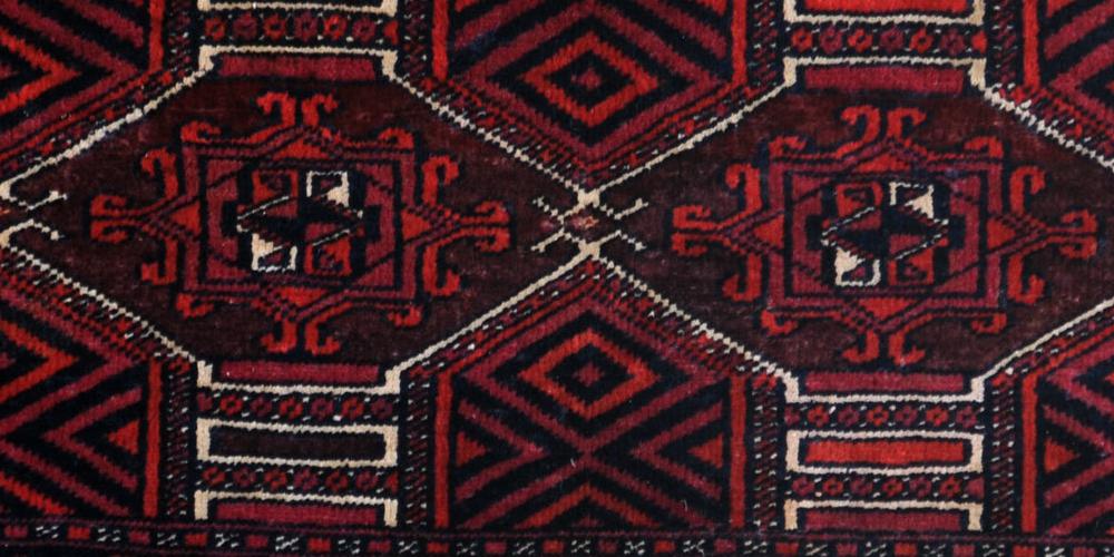 Antique Saroukh Ersari Afghan Tribal Torba Bagface