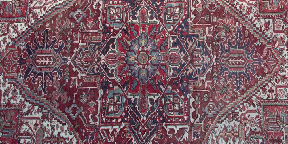 Heriz Persia Carpet hand-spun wool