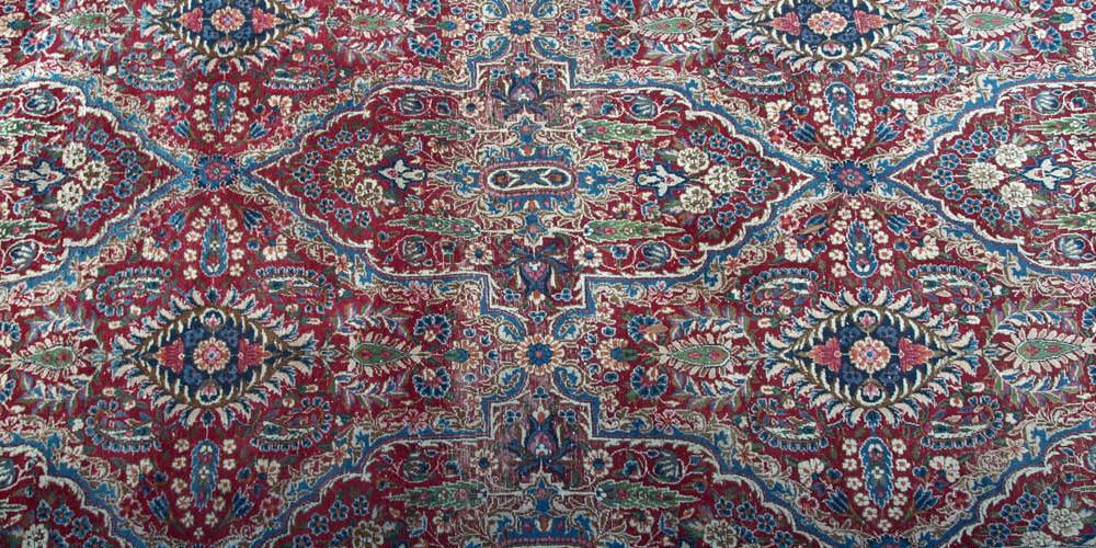 Antique Yadz Persian Carpet room size 