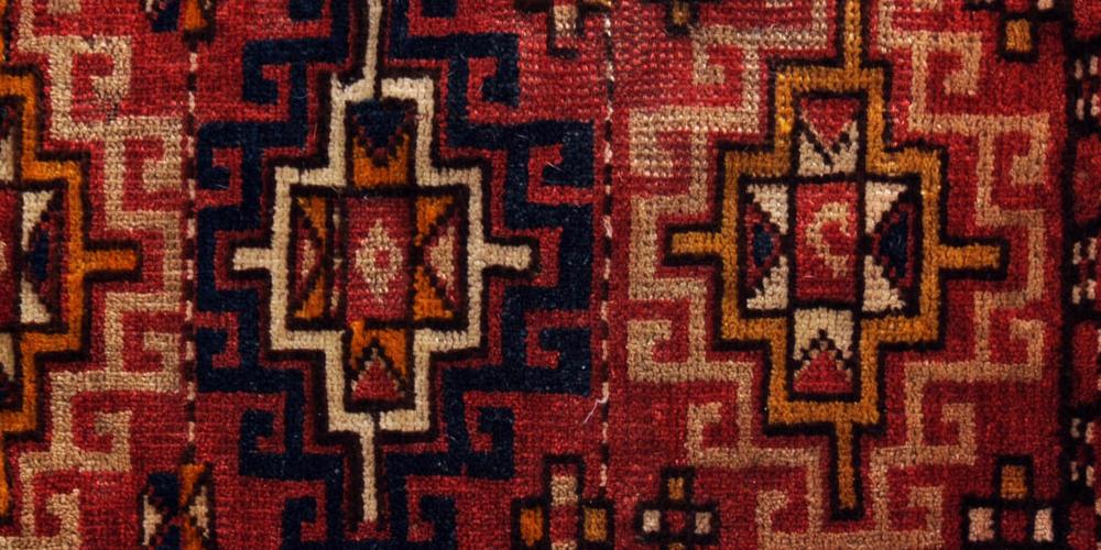 Antique Uzbek Mafrash or tent bag Central Asia