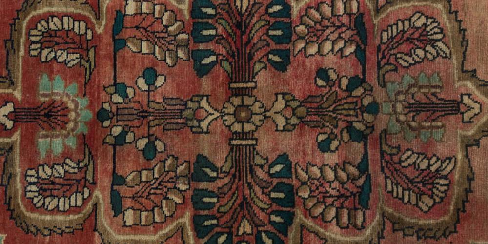 Lilihan or Lilian Persian Rug village hand-spun wool