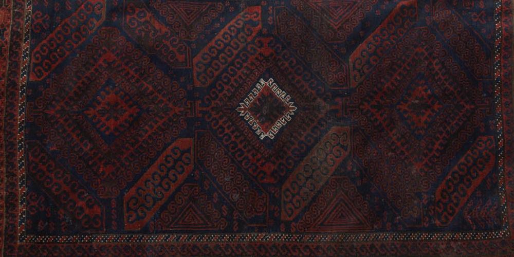 Antique Baluch Taimuri Mushwani Tribal Rug Afghaistan