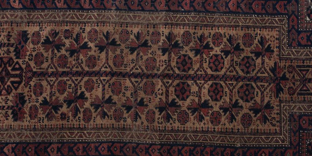 Afghan Baluch Taimuri Prayer Rug natural dyes Antique