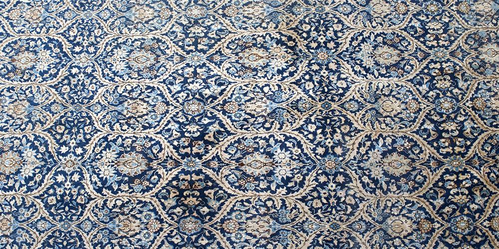 Old Qum or Ghom Persian carpet