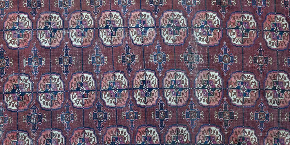 Antique Tekke Turkoman Turkmenistan rug