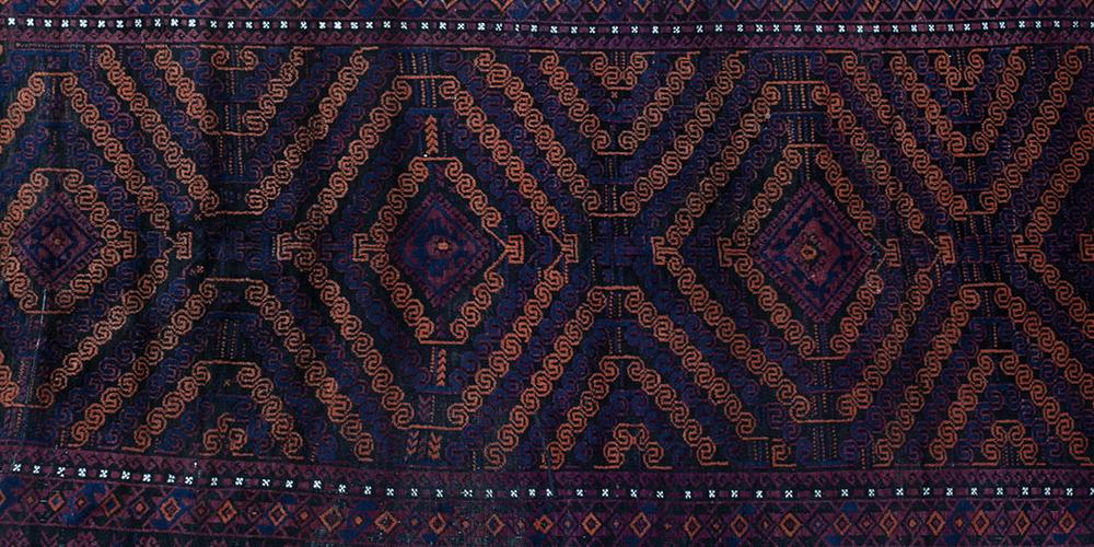 Old or Antique Baluch Afghan rug