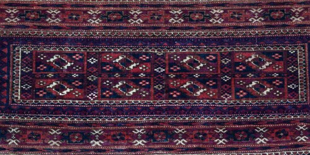 Antique Tekke Turkoman Torba or storage bag.