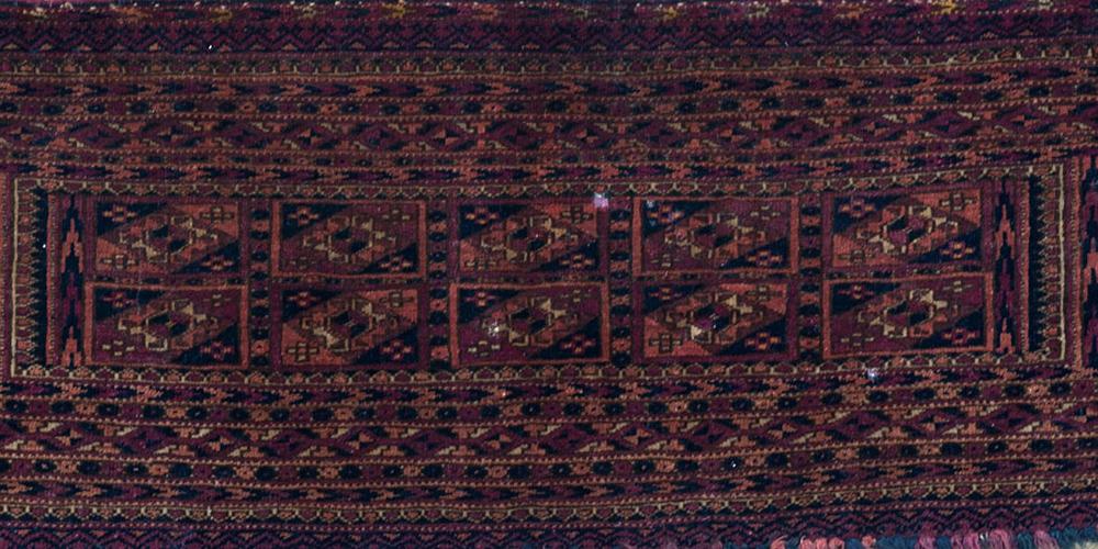 Antique Tekke Turkoman Torba or storage bag.