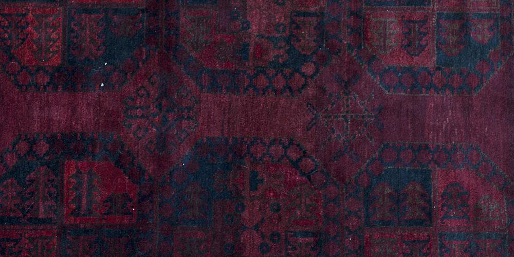 Old Afghan Ersari filpai rug