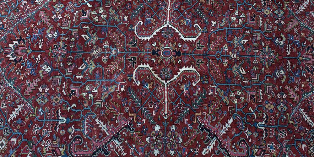 Antique or old Heriz Persian Carpet