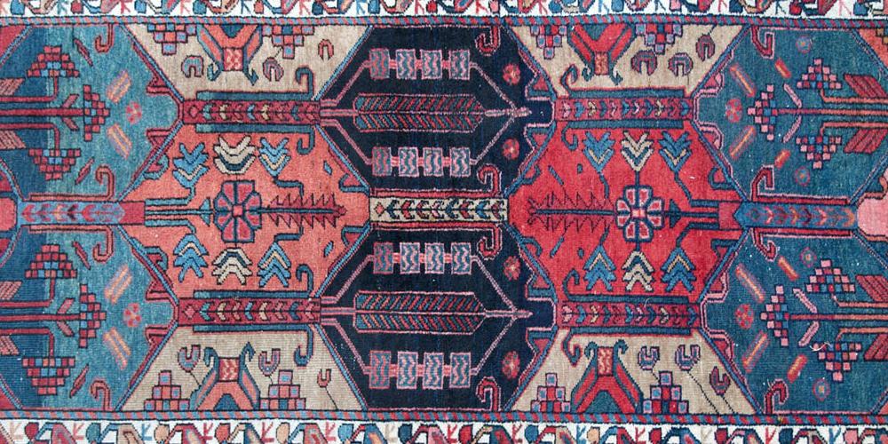 Persian Bakhtiari Tribal Antique Runner