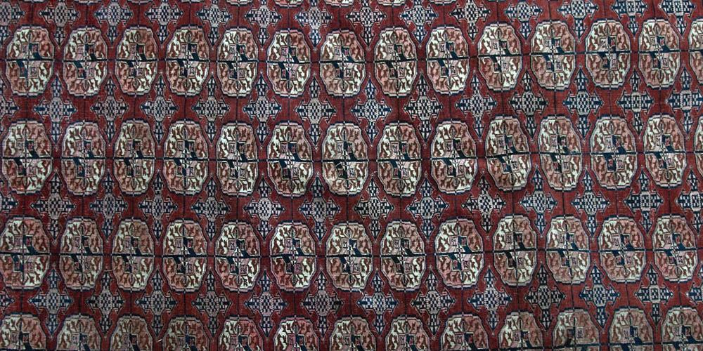 Antique Tekke Turkoman Main Carpet Turkmenistan