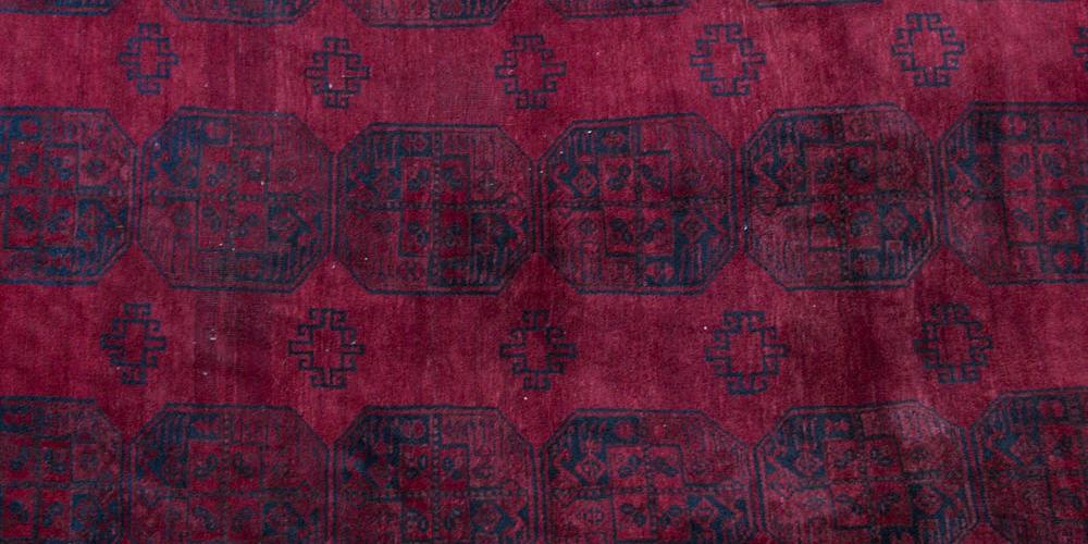 Afghan Ersari Antique Carpet Afghanistan hand-spun wool