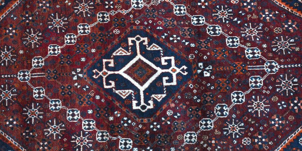 Old Qashqa'i or Shiraz tribal rug