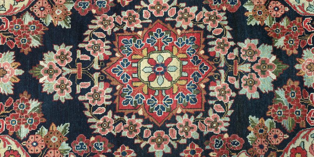 Old Sarouk Mahal NW Persian rug