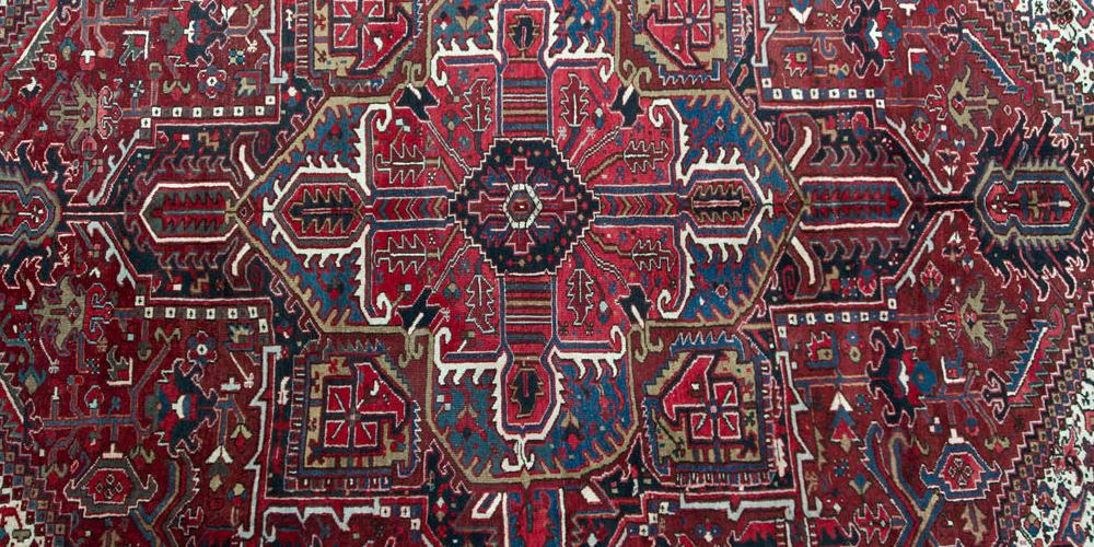 Old Heriz Persian Carpet