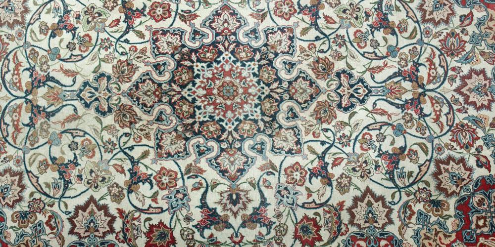 Old or antique Tabriz Persian carpet
