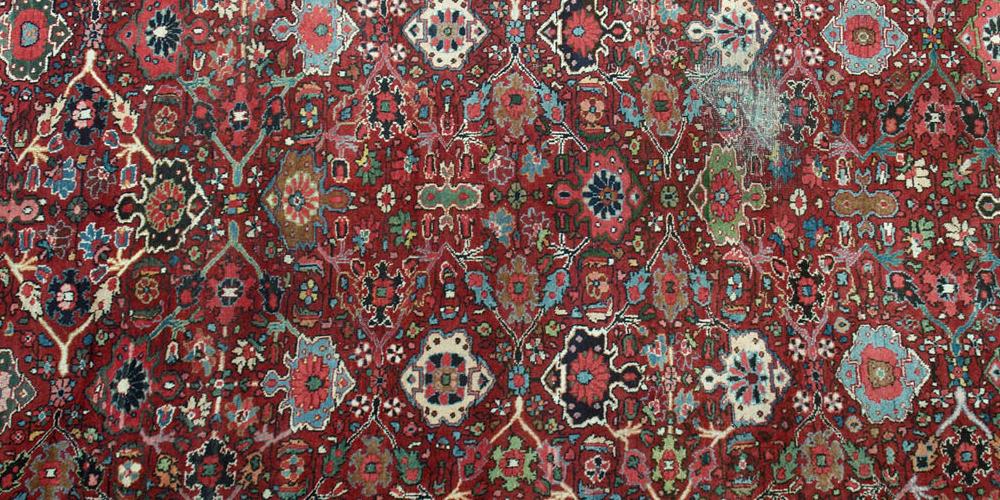 Antique Mahal Persian Carpet